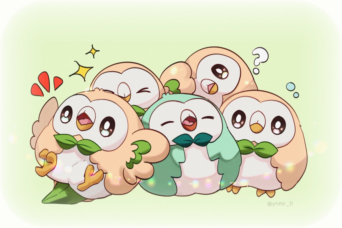 🌿✧•*¨*•.¸¸🌿✧•*¨*•.¸¸🌿✧•*¨*•.¸¸

色んなモクローちゃん詰め合わせ💕

#モクローの日 #モクロー全世界へ羽ばたけ
#Rowlet #RowletDay  #ポケモンイラスト 

🌿✧•*¨*•.¸¸🌿✧•*¨*•.¸¸🌿✧•*¨*•.¸¸