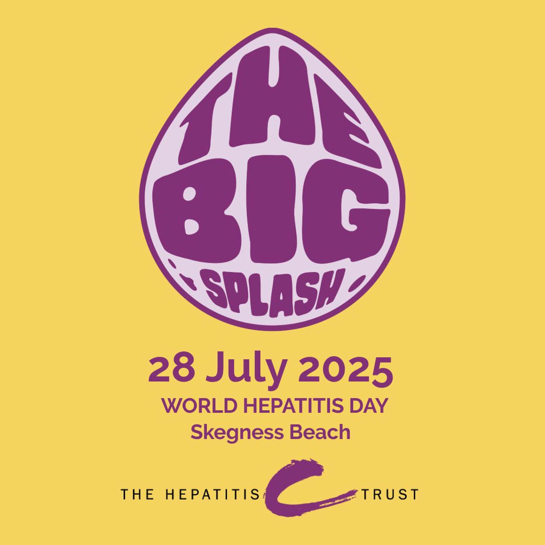 HepatitisCTrust's tweet image. To mark World Hepatitis Day on 28 July, our organisation is heading to Skegness Beach for The Big Splash!
We’ll all be jumping into the sea, creating one big splash to raise awareness around hepatitis C and our fight for elimination.
Follow us here to see some of the action!
