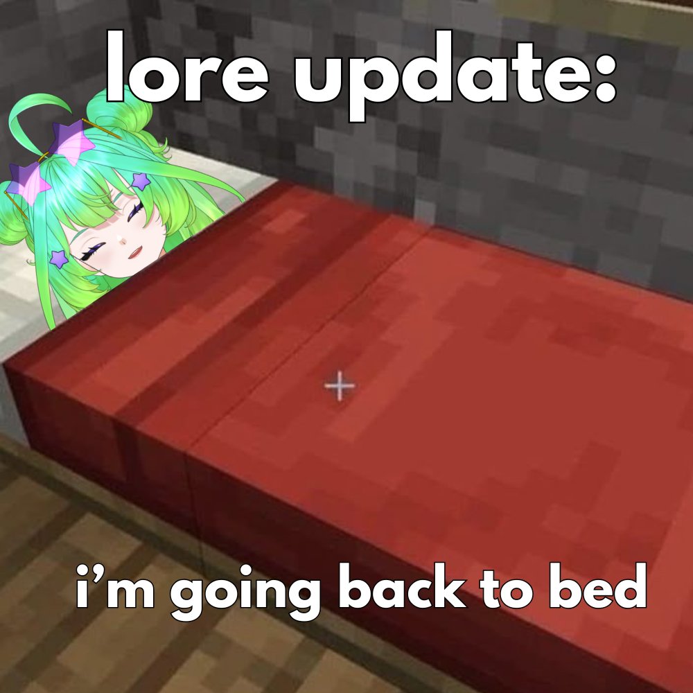 AmazingPlibbit's tweet image. my lore says i'm allowed to bed rot today night night π€