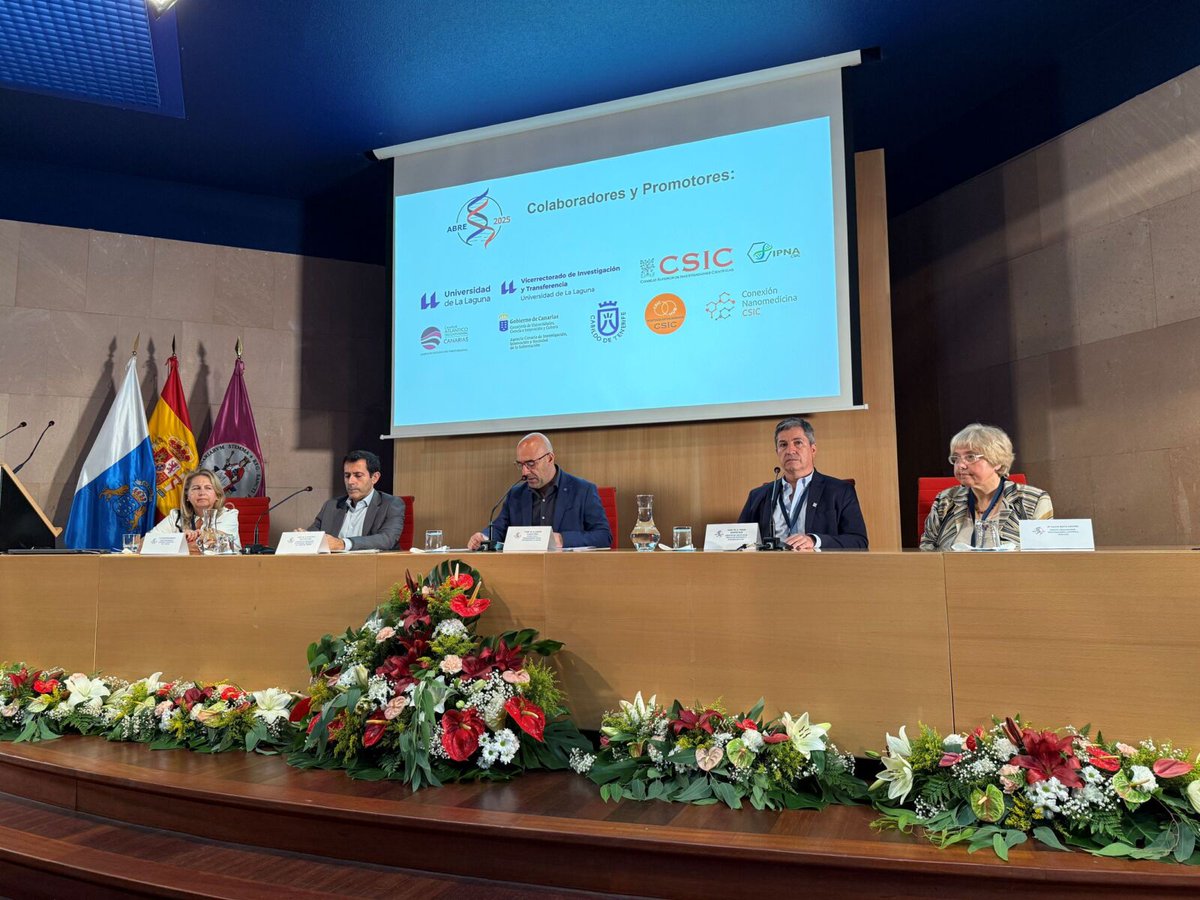 🧪 El simposio ABRE2025 convierte a Tenerife en el epicentro europeo de la biomedicina

👉 t.ull.es/24ju