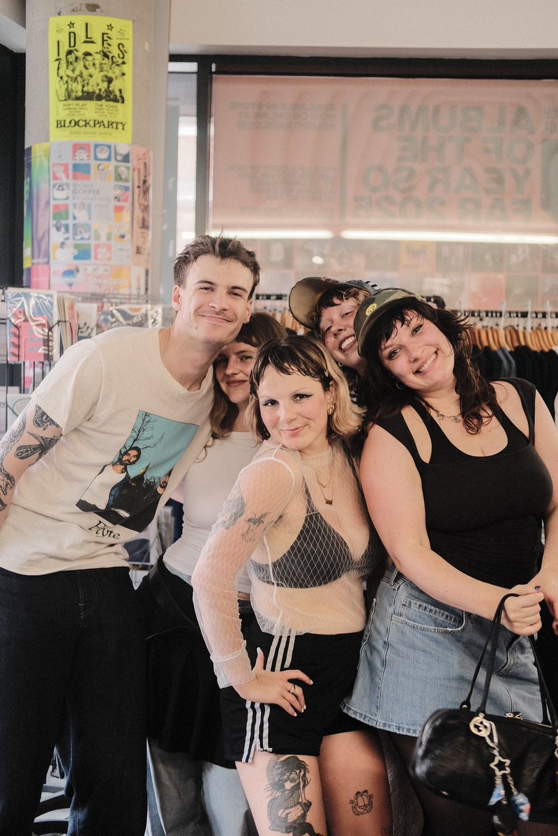 RoughTrade's tweet image. Sweet shots with @panicshack at Rough Trade Bristol.
Photos by Lydia Cashmore