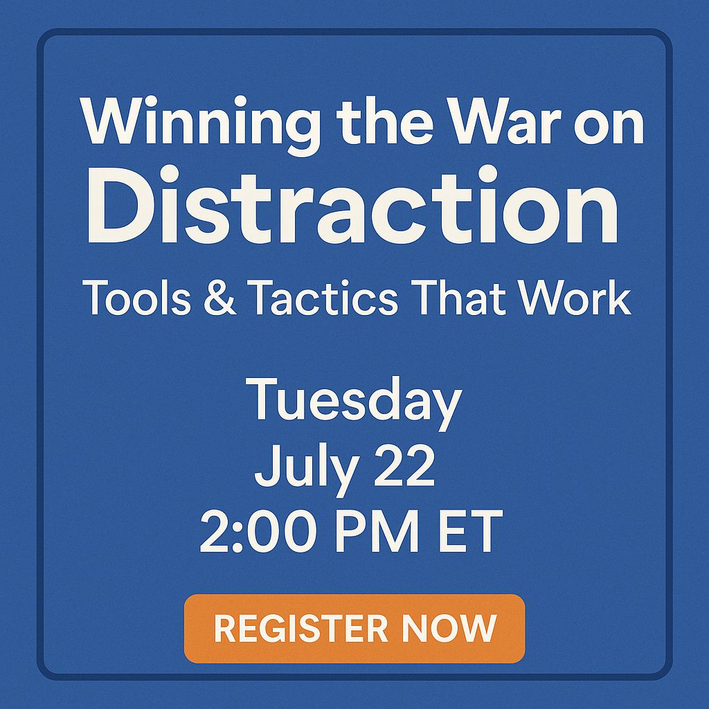 If you’re ready to stop reacting and start producing, this session is for you.

Save your seat here → lnkd.in/gAhJ2P33

#productivity #focus #professionaldevelopment #timemanagement
