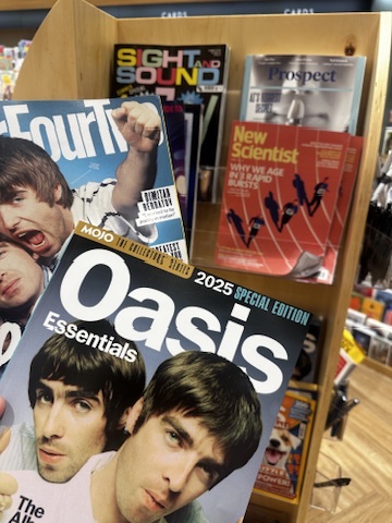 FestivalPlace's tweet image. New in at @WaterstonesBSK 👀
Now stocking magazines and vinyl - pop in store and check it out!