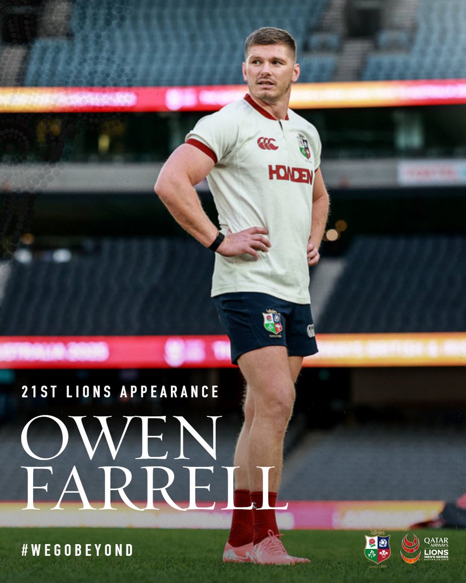 Only Alun Wyn Jones has played more Lions games in the pro era 📈

#Lions2025