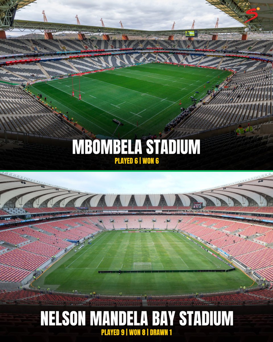 SSRugby's tweet image. The only two stadiums in South Africa where the Springboks have never lost ✅🇿🇦
#SSRugby