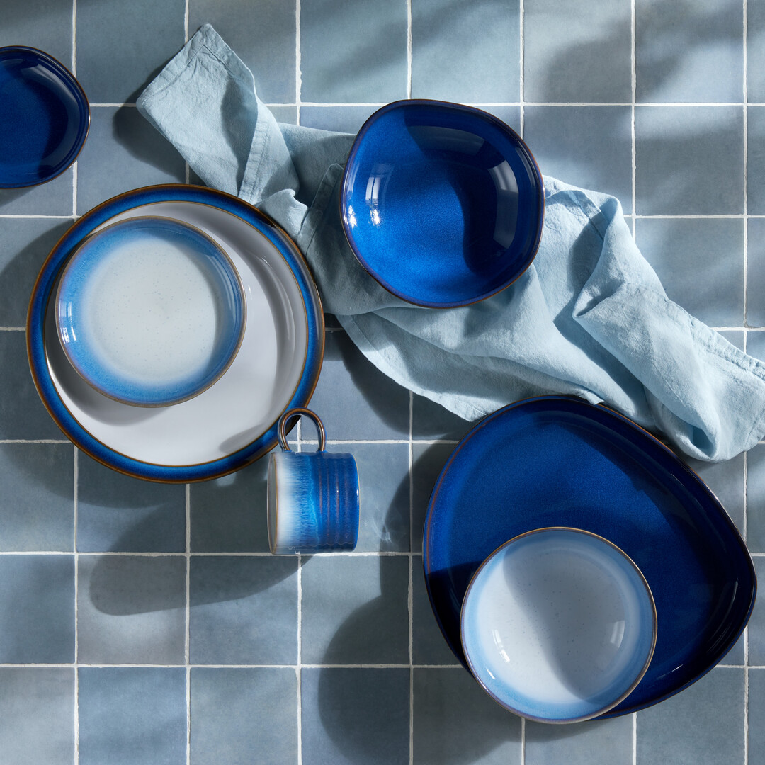 After years of love for our iconic Imperial Blue range, we introduced Blue Haze, a collection of modern, additional pieces, infusing our unique glazing techniques and modern shapes.

Blue Haze complements Imperial Blue: bit.ly/44YXL6y