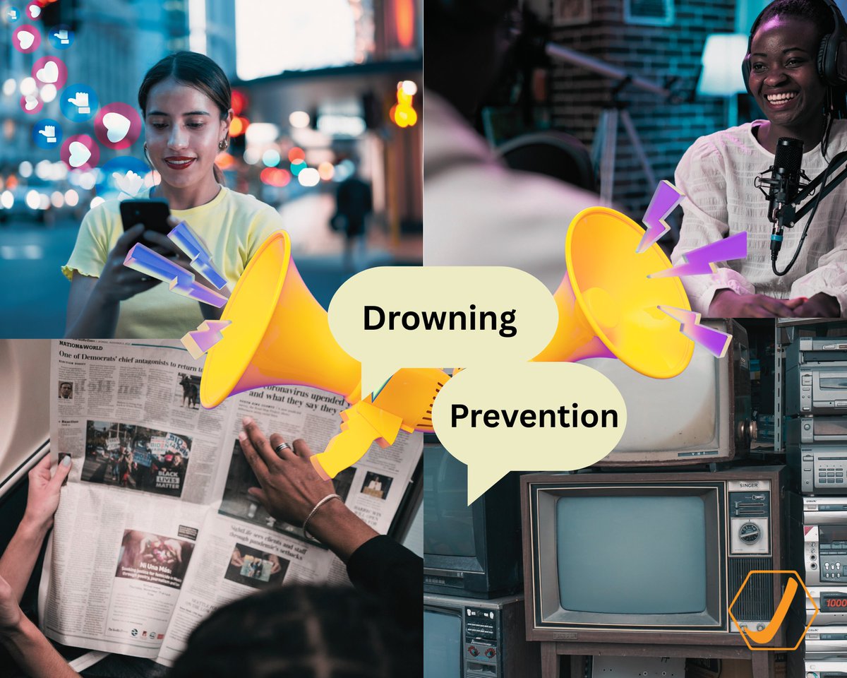 📱 Did you know? 

74% of Ugandans get safety information from social media. 
That means you can help save lives right here and right now.

🌊 This #DrowningPreventionWeek, let’s use our platforms to share lifesaving tips: 
✅ Always wear a life jacket
✅ Stay away from unsafe or