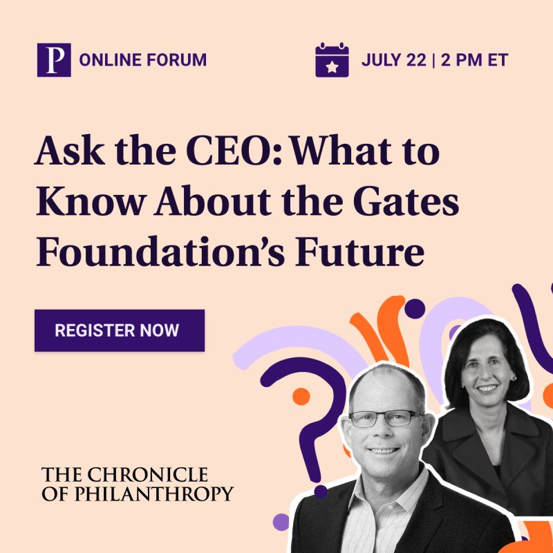 MSuzman's tweet image. Excited to join @Philanthropy CEO @stacypalmer tomorrow for a great conversation. We'll be discussing the @GatesFoundation’s decision to spend down our $200 billion endowment over the next 20 years, where we’re focusing our efforts, and how other grantmakers may wish to approach…