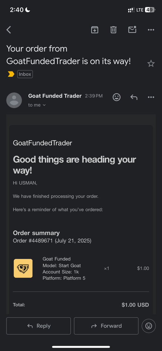 3k Legend (@3k_legend_) on Twitter photo 20 Accounts Giveaway!
Bought my own <a href="/GoatFunded/">Goat Funded Trader</a> instant Account 🫣
If you want me to purchase this account for you , just drop a comment
I will select 20 people from the comments ,
Like and retweet then tag 5 of your friends … 20 Accounts Giveaway!
Bought my own <a href="/GoatFunded/">Goat Funded Trader</a> instant Account 🫣
If you want me to purchase this account for you , just drop a comment
I will select 20 people from the comments ,
Like and retweet then tag 5 of your friends …
