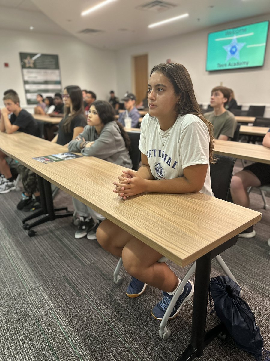 OrangeCoSheriff's tweet image. OCSO’s third Law Enforcement Teen Academy for 2025 is officially underway! ⭐️🚔
These teens are getting an exclusive behind-the-scenes look at what it takes to work in law enforcement and civilian operations at OCSO.
Undersheriff Mark Canty and our Senior Leadership Team…