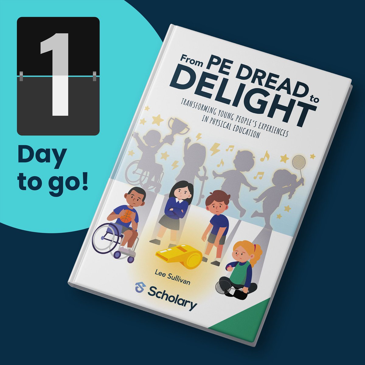 PEScholar's tweet image. 📚 1 Day to Go!
🚨 Just 1 day until the must-read PE book of the year drops!
Whether you're a new teacher or a seasoned leader, From PE Dread to Delight will reignite your purpose
📖 Grab your copy, fuel your thinking, and supercharge your next academic year!