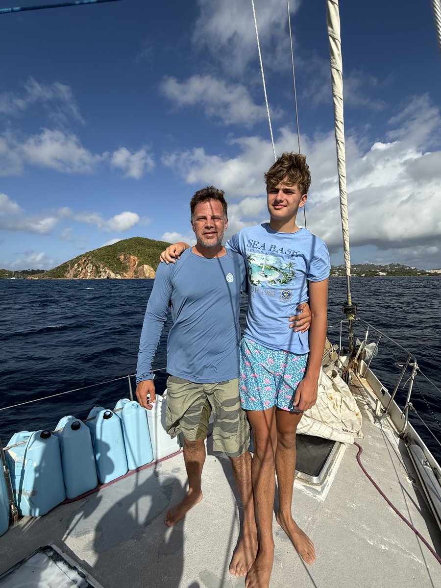 rossiadam's tweet image. Little man turned 15 during our sailing trip this week.
Having the freedom to do these adventures with my kids is the ultimate blessing.
Tempus Fugit.