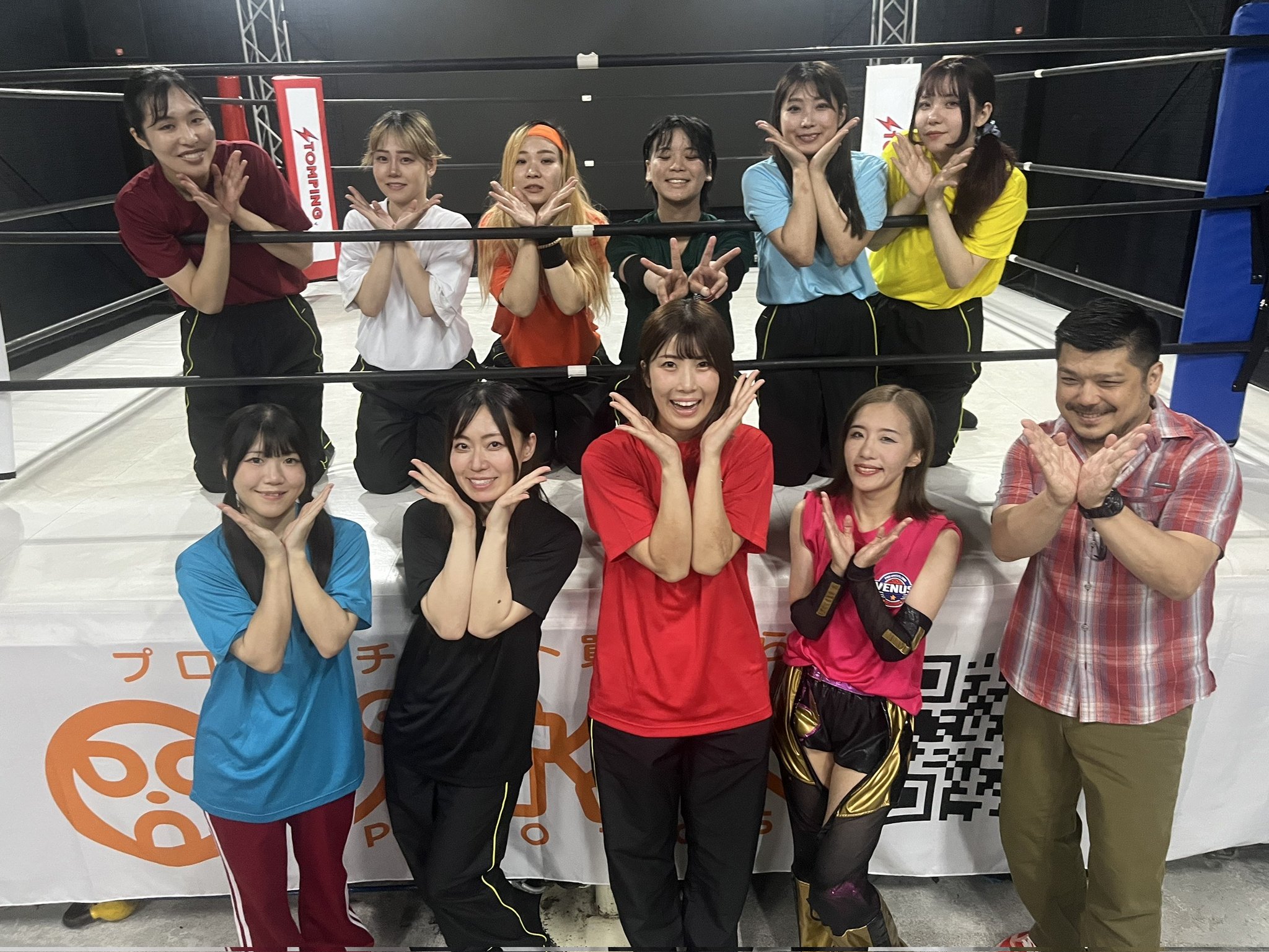 10枚限定 清水ひかり 直筆サイン入りチェキカード 女子プロレス