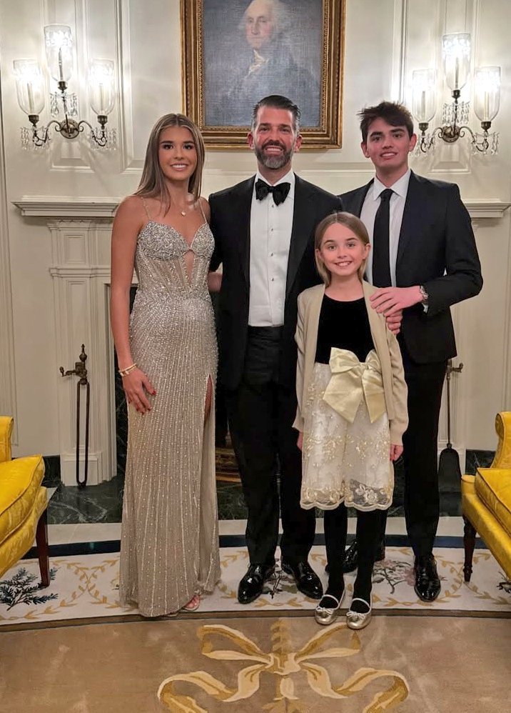 KaiTrumpJr's tweet image. It's a promising Monday! Say “Hi” to my family it costs $0.00