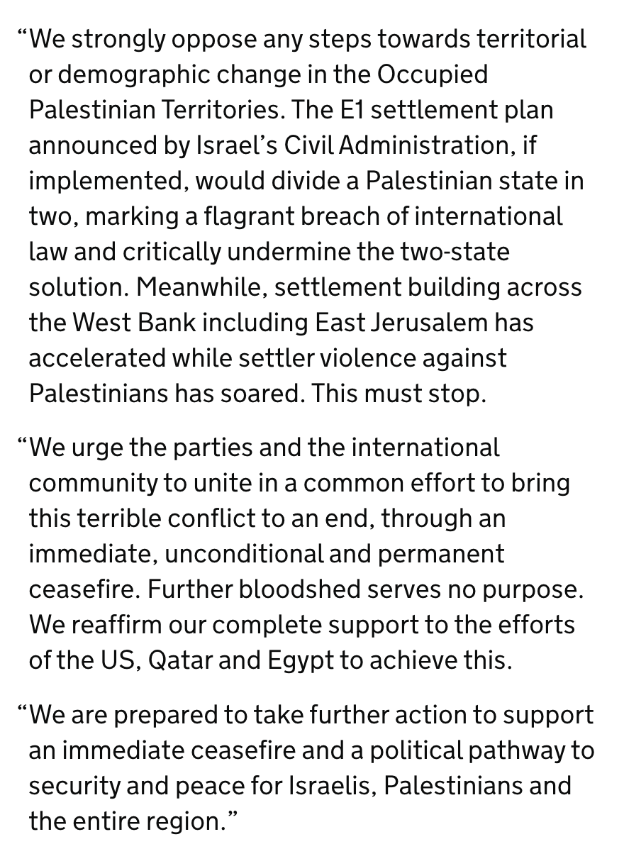 AdHaque110's tweet photo. Australia, Austria, Belgium, Canada, Denmark, Estonia, Finland, France, Iceland, Ireland, Italy, Japan, Latvia, Lithuania, Luxembourg, the Netherlands, New Zealand, Norway, Poland, Portugal, Slovenia, Spain, Sweden, Switzerland and the UK: 

"the war in Gaza must end now." https://t.co/Mph1ZHVOkU