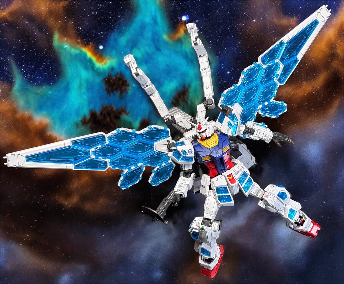 zetsubokun's tweet photo. 万博ガンダム完成😄
万博へ行った記念にケミカルリサイクル版を買っちゃいました😊
 #ガンプラ https://t.co/O9ax2ox5Js