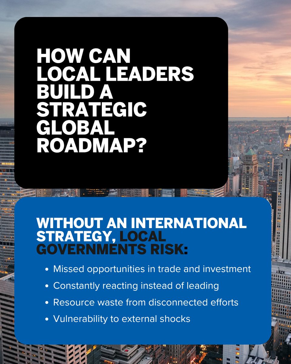 MeridianIntl's tweet image. Without a plan, global engagement can cost your community more than it delivers. Brief 1.1 of our Subnational Diplomacy Toolkit helps local leaders craft smart, strategic international plans that drive jobs, trade, and innovation.

Explore more here: meridian.org/project/subnat……