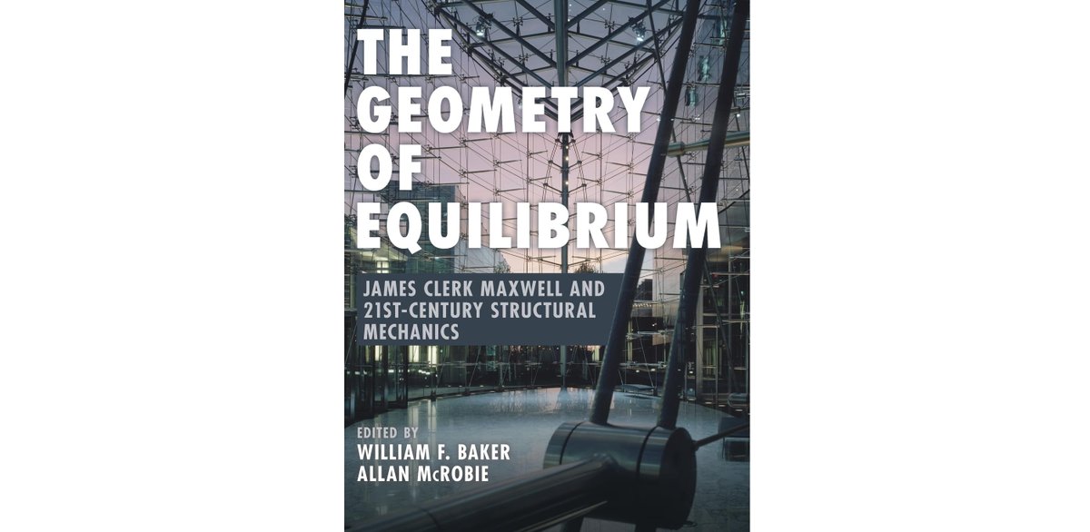 Cambridge_Eng's tweet image. 'The Geometry of Equilibrium - James Clerk Maxwell and 21st-Century Structural Mechanics' is the first book to examine James Clerk Maxwell's key discoveries in structural mechanics and their importance in the 21st century.
eng.cam.ac.uk/news/new-book-…
@CambridgeUP
@CamPhilSoc