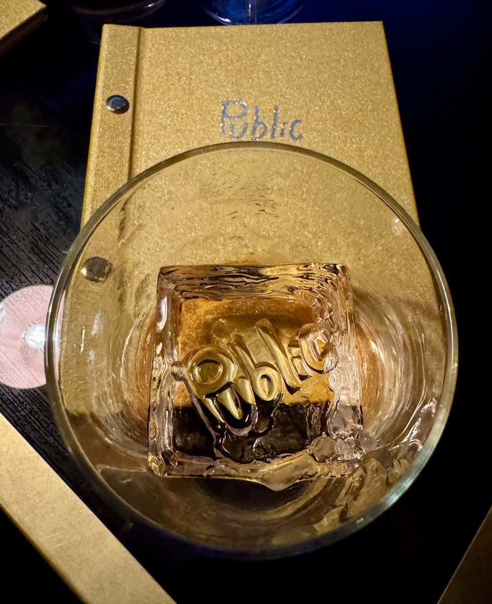 _MikeMcCartney_'s tweet image. Just back from Sheffield where our matron nurse daughter took us to a ‘different’ bar after dinner.It was in a converted public toilet! under the Town Hall.The giant ice cube gives its name away!
