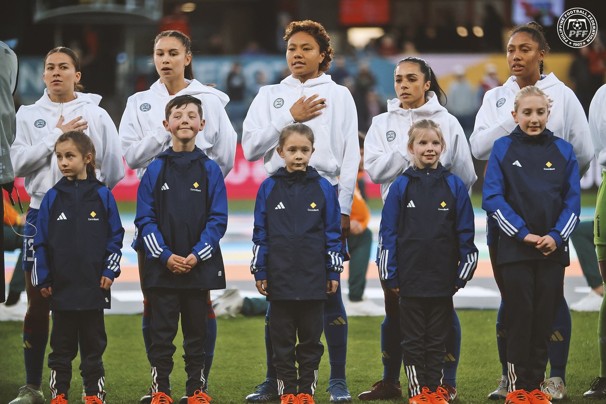 PilipinasWNFT's tweet image. Two years to the day the colors of the Philippine flag made its debut at the 2023 FIFA Women's World Cup, the ๐๐ถ๐ฑ๐ข๐ฏ๐จ ๐๐ช๐ฏ๐ช๐ณ๐ข๐ฏ๐จ was sung and โ๐๐๐๐๐๐๐๐๐, ๐๐๐๐๐โ was heard on football's grandest stage for the first time ever ๐ต๐ญ