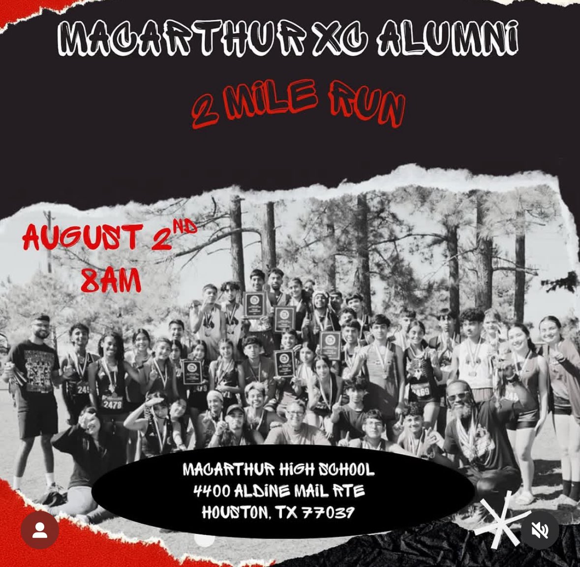 mactrackpack's tweet image. 🚨 Mark those calendars! Mac Cross Country is hosting our Mac Alumni Run, Aug 2nd 8am @ Mac HS! Set your alarm…round up fellow alumni…get ready to reunite, celebrate, run, and have fun!
#MacXC #FamilyTraditionLegacy #GoBigRed #MPND #RideTheMailRoute
@1ofAriel @DeanColbert5
