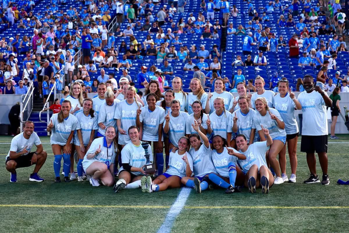 Trophy 📸’s over the years 

2023 - NPSL Conference Champions 
2024 - NPSL Regular Season Conference Champions 
2025 - USL W Regular Season Conference Champions