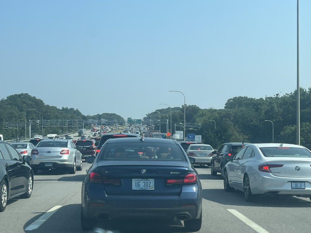 Sam Read (@nbc10_sam) on Twitter photo Heads up- 95N is a parking lot. I’ve been in traffic for 30+ minutes this morning, seems there may be a crash near exit 28. <a href="/NBC10/">NBC 10 WJAR</a> Heads up- 95N is a parking lot. I’ve been in traffic for 30+ minutes this morning, seems there may be a crash near exit 28. <a href="/NBC10/">NBC 10 WJAR</a>