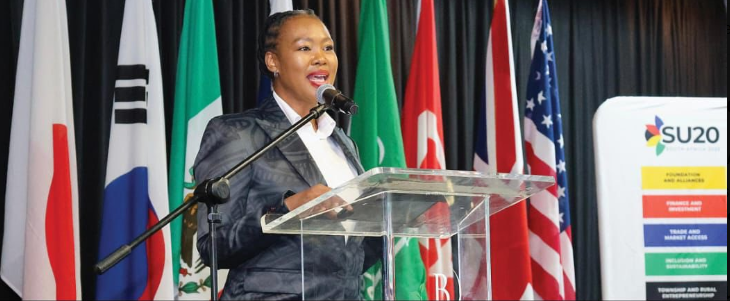 @SAgovnews (@sagovnews) on Twitter photo Small Business Development Minister Stella Ndabeni has declared this a “historic week” for entrepreneurs and Micro, Small, and Medium Enterprises. tinyurl.com/f6ns8pns <a href="/DSBD_SA/">Department of Small Business Development</a>
#startup20 #su20 #g20 #midtermengagement #entrepreneurship Small Business Development Minister Stella Ndabeni has declared this a “historic week” for entrepreneurs and Micro, Small, and Medium Enterprises. tinyurl.com/f6ns8pns <a href="/DSBD_SA/">Department of Small Business Development</a>
#startup20 #su20 #g20 #midtermengagement #entrepreneurship