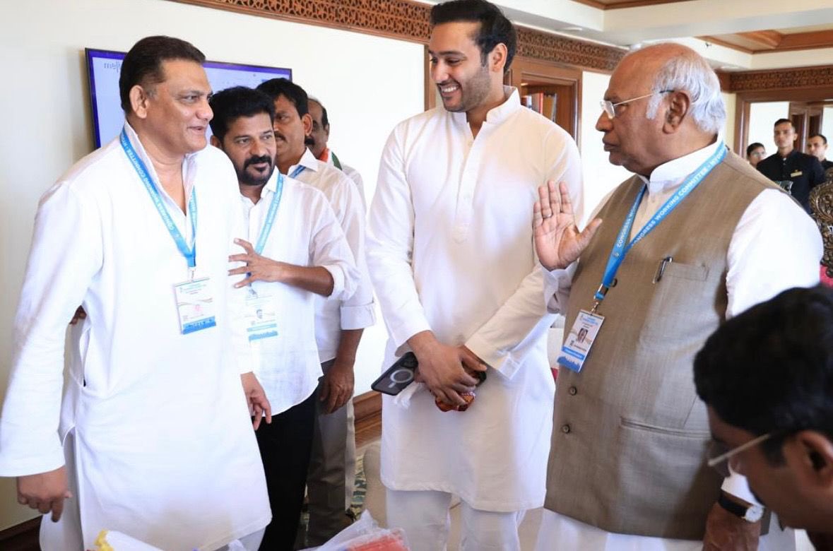 Mohammed Azharuddin (@azharflicks) on Twitter photo Warm birthday wishes to our Hon’ble Congress President Shri <a href="/kharge/">Mallikarjun Kharge</a> ji.
Your decades of dedication, wisdom, and unwavering commitment to justice continue to guide the <a href="/INCIndia/">Congress</a> family.
<a href="/INCTelangana/">Telangana Congress</a> <a href="/RahulGandhi/">Rahul Gandhi</a> <a href="/revanth_anumula/">Revanth Reddy</a> Warm birthday wishes to our Hon’ble Congress President Shri <a href="/kharge/">Mallikarjun Kharge</a> ji.
Your decades of dedication, wisdom, and unwavering commitment to justice continue to guide the <a href="/INCIndia/">Congress</a> family.
<a href="/INCTelangana/">Telangana Congress</a> <a href="/RahulGandhi/">Rahul Gandhi</a> <a href="/revanth_anumula/">Revanth Reddy</a>