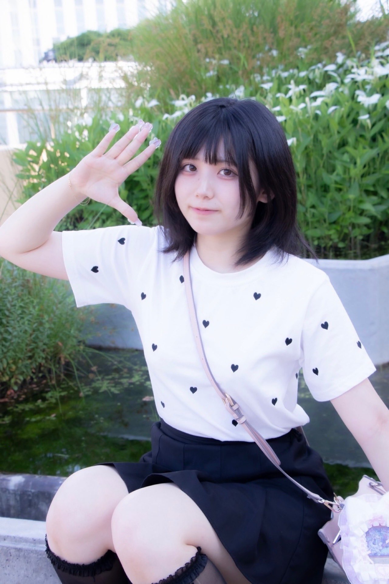 さぁちゃん 身長が155cmですが SRさんの足つきはツンツンです😂 関宿の
