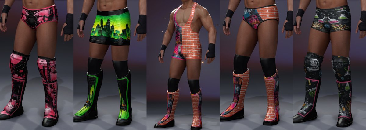 RealRoyalRev's tweet image. Download Rev Caw Gear 310 and 311 using the #Revenant on next gen only.
Note: In Rev Caw 310, to access the trunks with the brick wall design, you must remove the singlet.