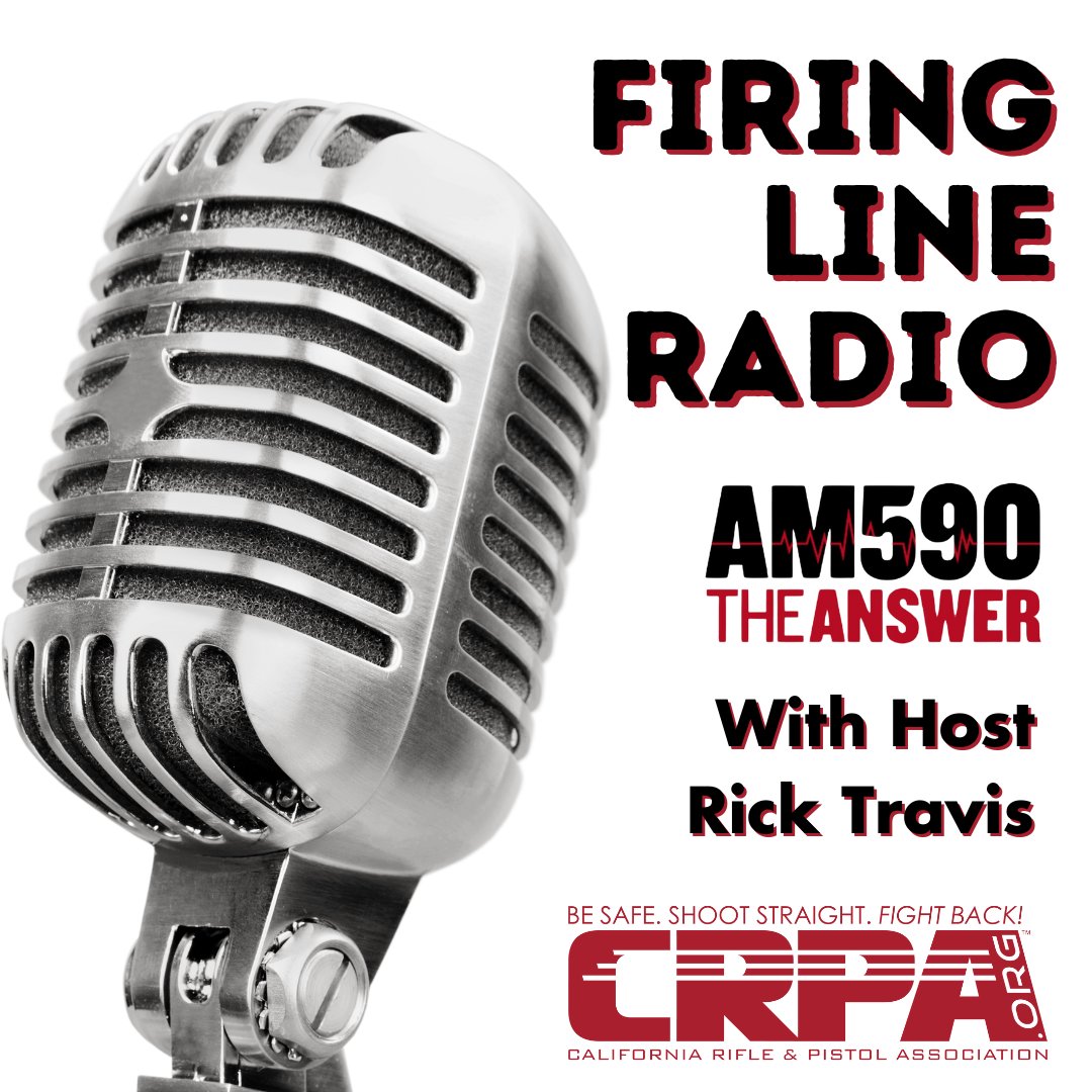 CRPAnews's tweet image. Catch CRPA's Rick Travis on Firing Line Radio as he talks about the first PRO-2A bill in years passed and signed into law by Gov. Newsom.
Give a listen: ow.ly/mN7750VMbbw