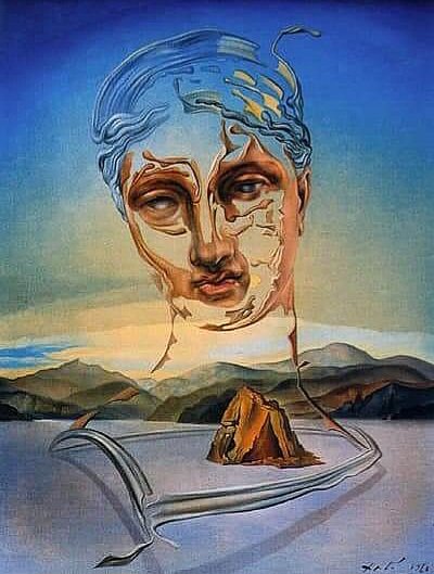 jrocag's tweet image. Eres más brillante
que el oro de Klimt,
los atardeceres de Turner
y el sueño de Dalí.
#ʀᴏᴄᴋ
🎨 "Nacimiento de una divinidad"
Salvador Dalí (1960)
