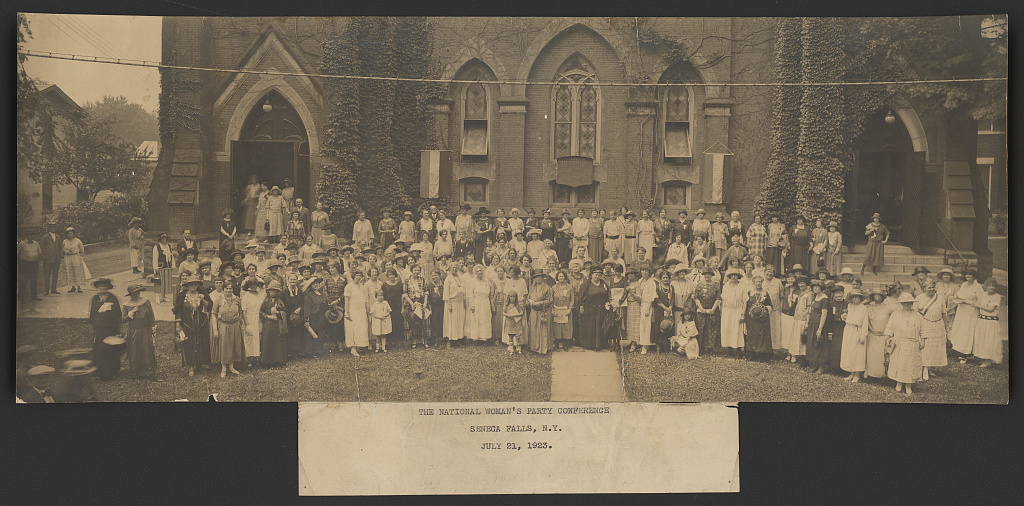 On this day in 1923, the National Woman’s Party officially launched its campaign for an Equal Rights Amendment declaring that: “Men and women shall have equal rights throughout the United States and every place subject to its jurisdiction.”  #WeTheMen