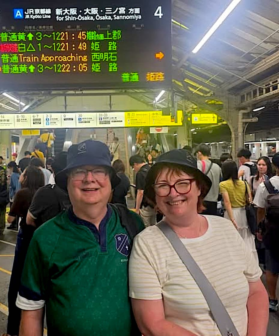 Eccles RFC (@ecclesrugby) on Twitter photo Safe travels to Mark & Sue Baines, representing the club, as they trek across Japan on route to Australia for the Rugby! <a href="/lionsofficial/">British & Irish Lions</a> ๐๐
To order your an Eccles Peel Green 'Away' Shirt for your summer trips check out
eccles.rfu.club/news/the-eccleโฆ Safe travels to Mark & Sue Baines, representing the club, as they trek across Japan on route to Australia for the Rugby! <a href="/lionsofficial/">British & Irish Lions</a> ๐๐
To order your an Eccles Peel Green 'Away' Shirt for your summer trips check out
eccles.rfu.club/news/the-eccleโฆ