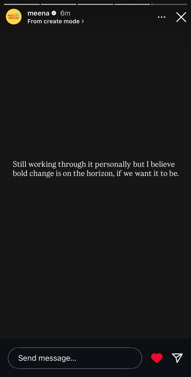 kdh4potus's tweet image. Kamala Harris' niece, @meena, just posted this on Instagram and I couldn’t agree more 😭