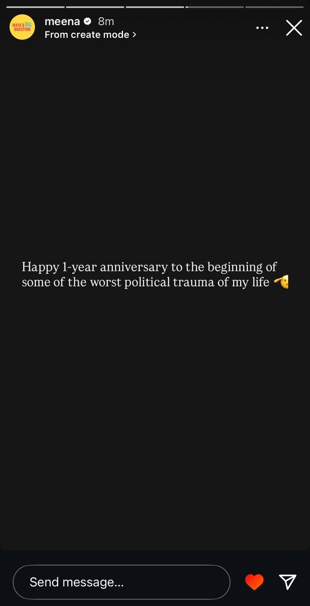 kdh4potus's tweet image. Kamala Harris' niece, @meena, just posted this on Instagram and I couldn’t agree more 😭