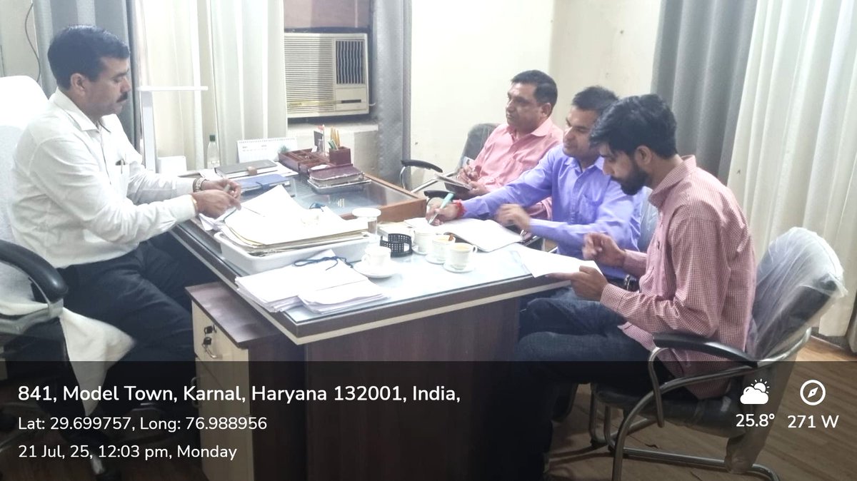 dpmukarnal's tweet photo. Today  in Nagla Megha &amp; Kachhwa GP Visited for New RWHS and RTRWHS Site Selection Verified of New Work Plan This FY with AI  and also Meeting held by Dr. Surendra Tamak, ASCO regarding Work started as soon as per New Work plan of FY 2025-2026 With incentive fund under ABY. https://t.co/eDFzo5b5oE