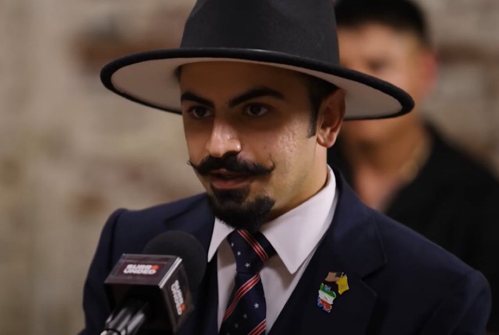 uncledoomer's tweet image. why does this guy look like hes about to open a shop in my town that sells items that fulfill the townspeoples deepest darkest desires, but come at a terrible cost?