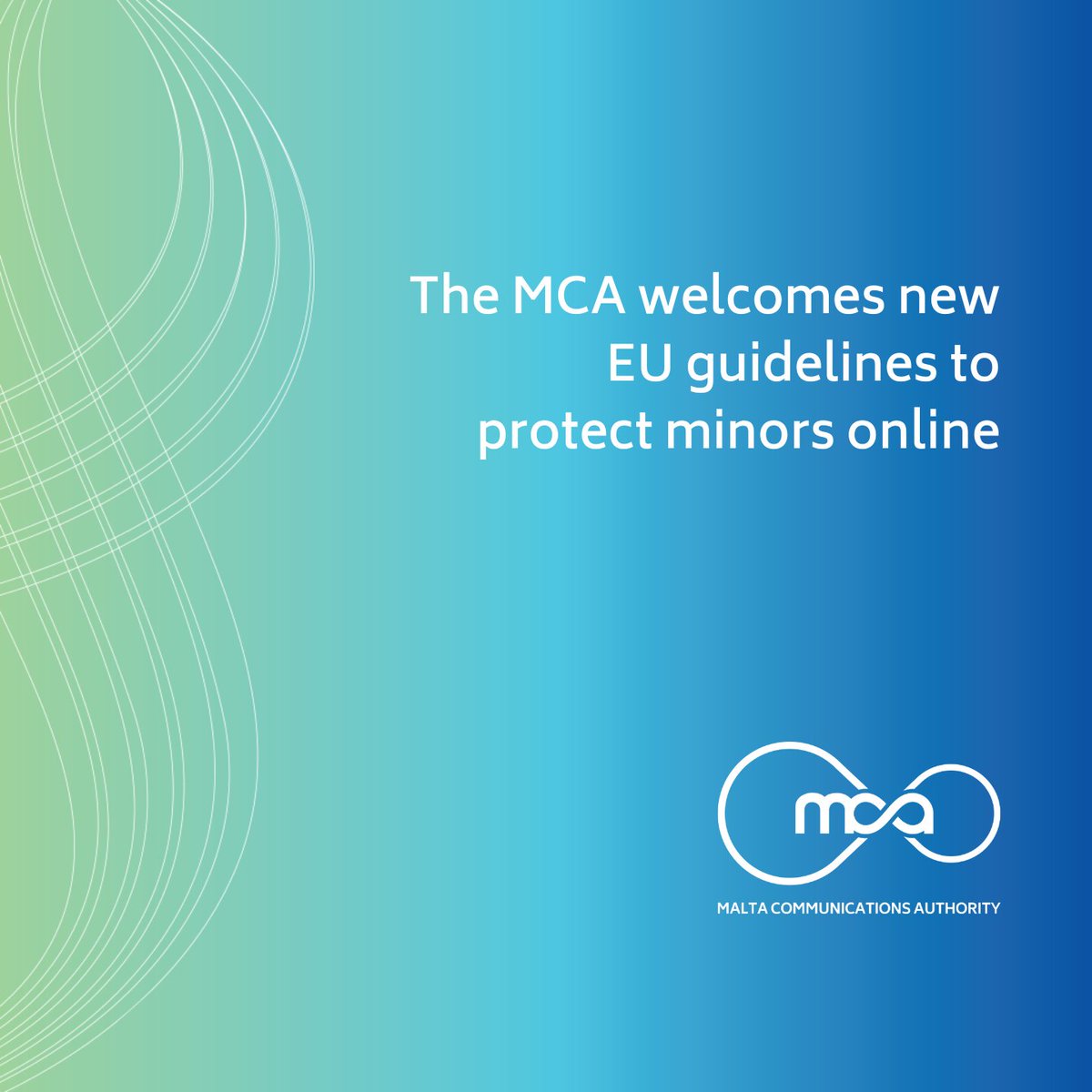 The MCA welcomes new EU guidelines to better protect children online under the DSA. These set clear rules for VLOPs on risks like harmful content &amp; addictive design. The MCA helped shape them, supporting efforts like BeSmartOnline! &amp; BIK. Learn more: mca.org.mt/articles/EC-gu…