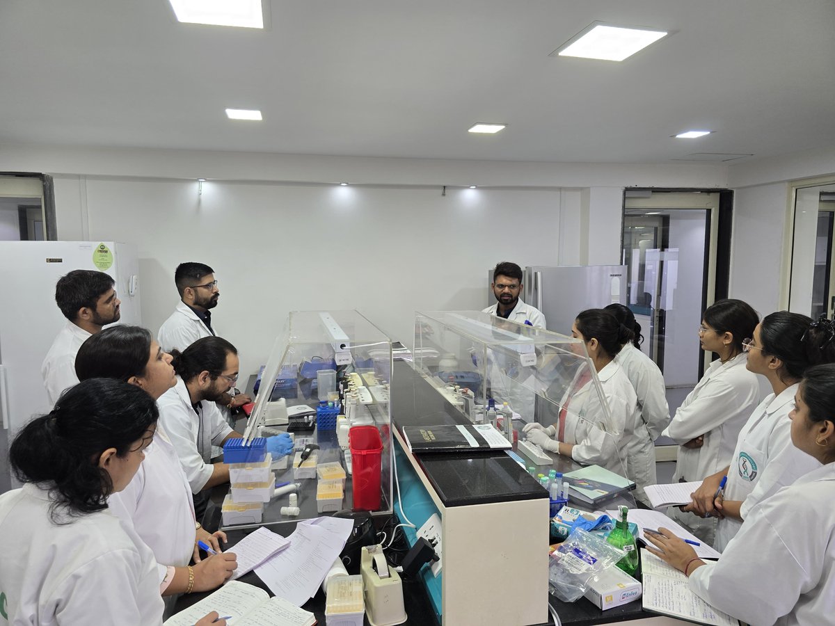 GBRC (@gbrc_gujarat) on Twitter photo Glimpse of day-7 activities of 2 weeks hands-on training program on "Next Generation Sequencing". Jointly organized by <a href="/gbrc_gujarat/">GBRC</a> and Neuberg Center for Genomic Medicine, Ahmedabad.
<a href="/dstGujarat/">Department of Science & Technology, Gujarat</a> <a href="/monakhandhar/">Mona Khandhar IAS</a> <a href="/ChaitanyaGJoshi/">Chaitanya Joshi</a> <a href="/gsbtm/">Gujarat State Biotechnology Mission</a> <a href="/GujBiotechUni/">Gujarat Biotechnology University</a> Glimpse of day-7 activities of 2 weeks hands-on training program on "Next Generation Sequencing". Jointly organized by <a href="/gbrc_gujarat/">GBRC</a> and Neuberg Center for Genomic Medicine, Ahmedabad.
<a href="/dstGujarat/">Department of Science & Technology, Gujarat</a> <a href="/monakhandhar/">Mona Khandhar IAS</a> <a href="/ChaitanyaGJoshi/">Chaitanya Joshi</a> <a href="/gsbtm/">Gujarat State Biotechnology Mission</a> <a href="/GujBiotechUni/">Gujarat Biotechnology University</a>