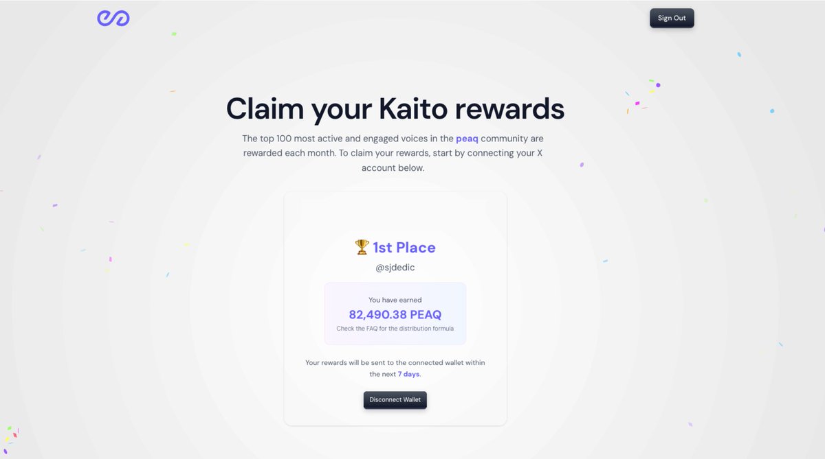 sjdedic's tweet image. Yapping about the machine economy has never been more of a no-brainer.
Huge thanks to the @peaq team, now let’s run it to $1.