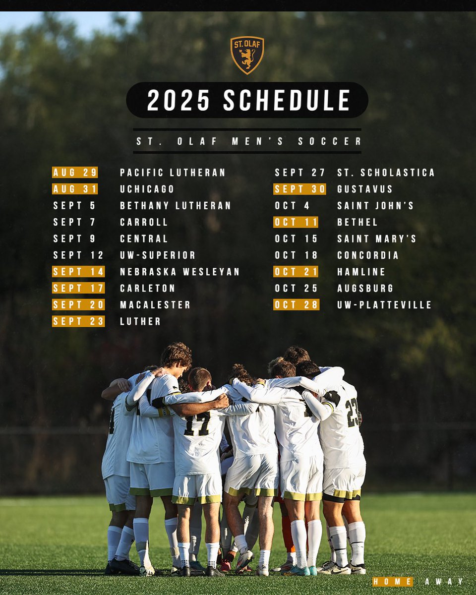 St. Olaf Athletics (@stolafathletics) on Twitter photo What's in store for <a href="/StOlafMSOC/">St. Olaf Menβs Soccer</a> this fall?
π
: athletics.stolaf.edu/sports/mens-soβ¦
#UmYahYah | #OlePride | #d3soc What's in store for <a href="/StOlafMSOC/">St. Olaf Menβs Soccer</a> this fall?
π
: athletics.stolaf.edu/sports/mens-soβ¦
#UmYahYah | #OlePride | #d3soc
