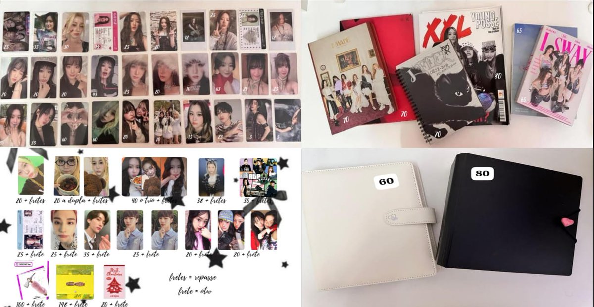 ⋆ VENDO/VENDA ⋆
⋆ 1919 + frete 
⋆ não vendo separado 
⋆ pode abrir ceg 
⋆ sensitive buyer ❌ 
⋆ feedbacks em <a href="/miashuhh/">𝑚𝑖𝛼</a> 

drop aespa i-dle Shuhua winter Karina hyunjin vendo venda stray kids Young posse álbum i.n