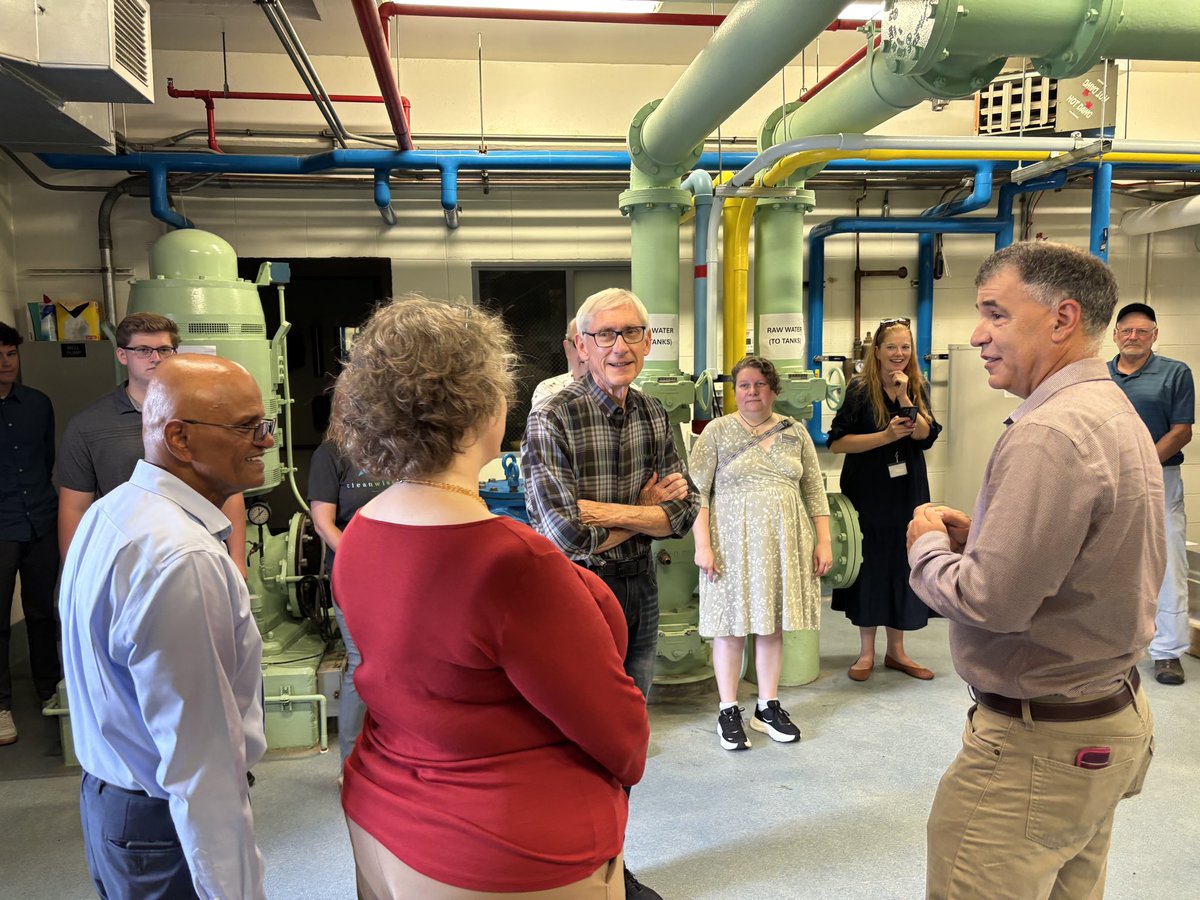 GovEvers's tweet image. Well 15 in Madison had to be shut down years ago due to PFAS contamination, but thanks to the hard work of many and the help of a Safe Drinking Water Loan, we're thrilled to celebrate that Well 15 will be back online this summer with clean, safe water.