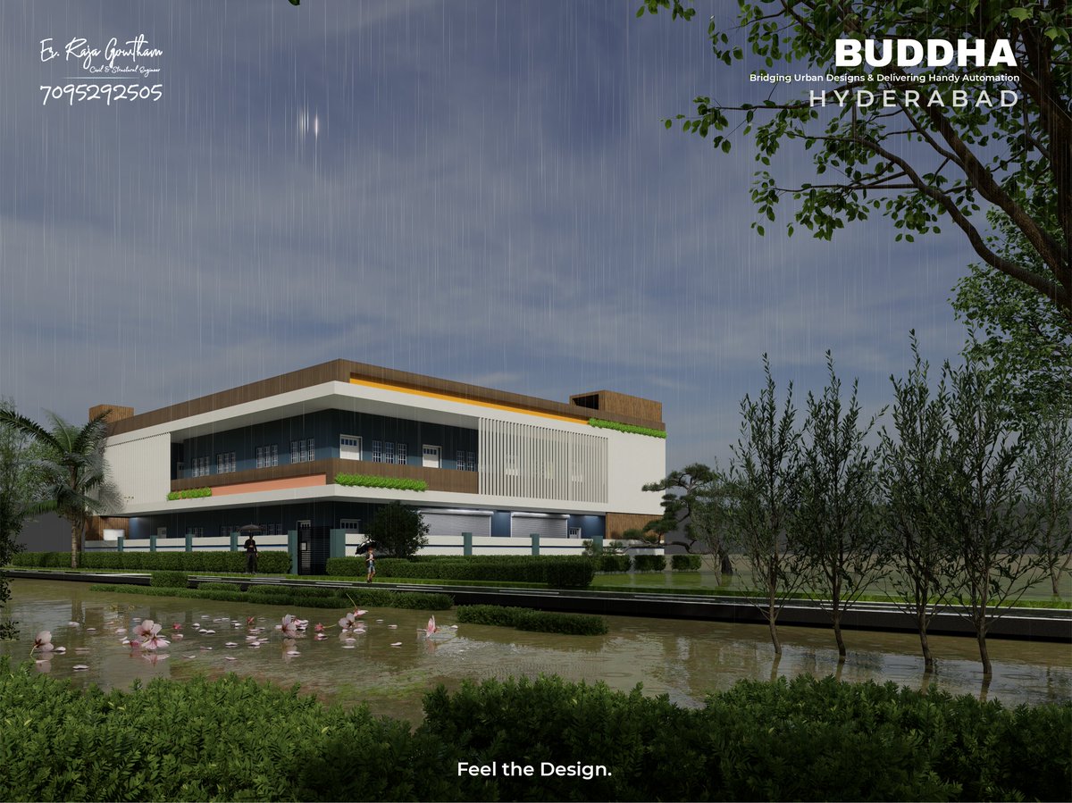 Gowtham4all's tweet photo. Feel the Design. ☘️
We don’t just draw — we express, we connect, we inspire.
This is where structure meets soul.
#Buddha #buddhaprojects #structuraldesigns #elevations #elevation #HyderabadRains #Hyderabadrealestate #hyderabad #Construction #rajagowtham https://t.co/UjBeF7Tt5s