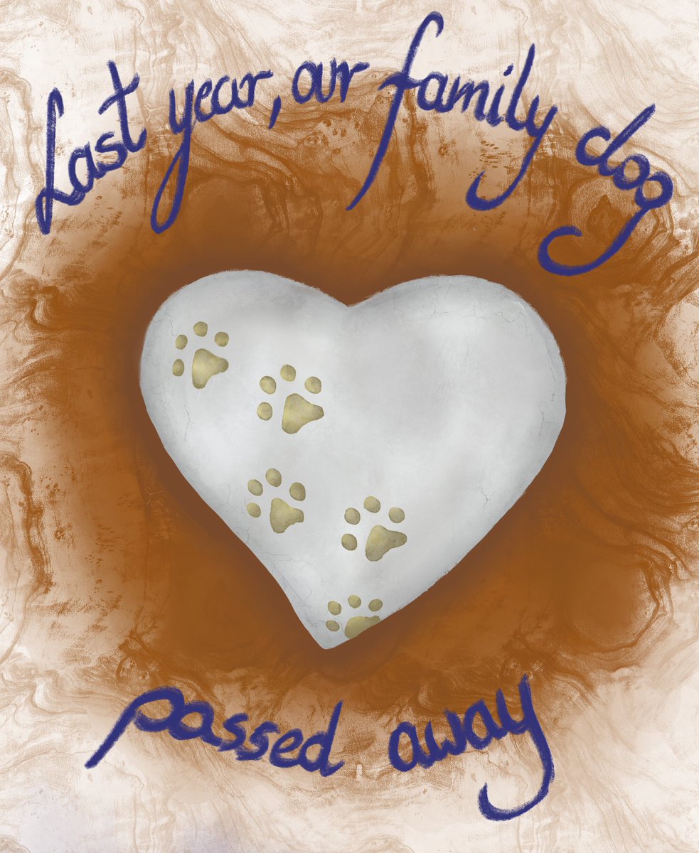GoldZuza's tweet photo. „A final goodbye”

A smal comic about experience I had after losing dear family member 💕🐕
(1/4 🧵)

#comic #dog #family #drawing #artwork #ArtistOnTwitter https://t.co/NASmiT4GWu