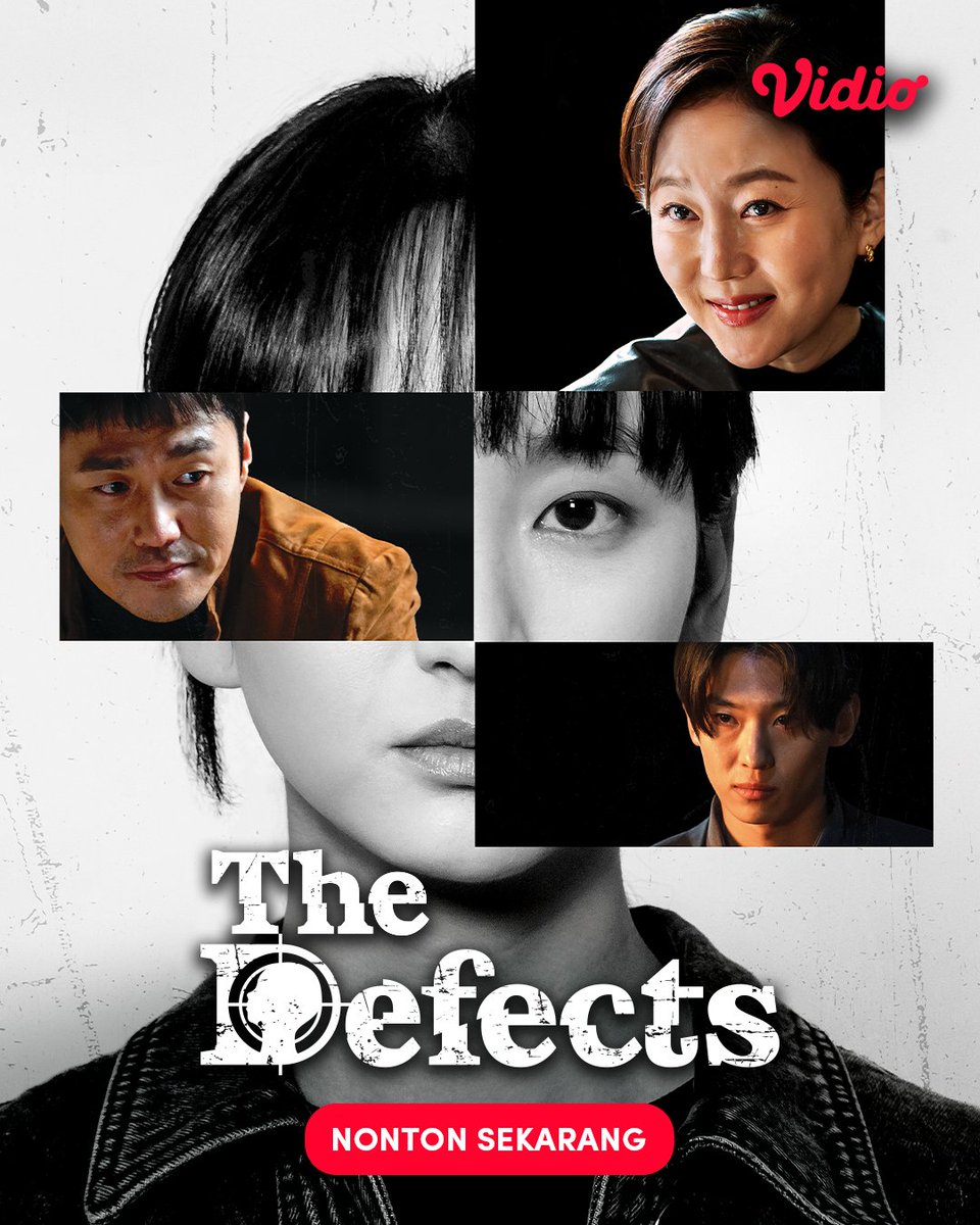 Yum Jung-ah dan Kim Jinyoung (Dex) mode villain bersatu buat ngembangin jaringan adopsi ilegal, dan Won Jin-a maju sebagai penyintas yang bakal berantas semuanya.

drakor action thriller baru THE DEFECTS udah bisa kamu tonton di Vidio tiap Senin dan Selasa pukul 21:00 WIB 👊💥