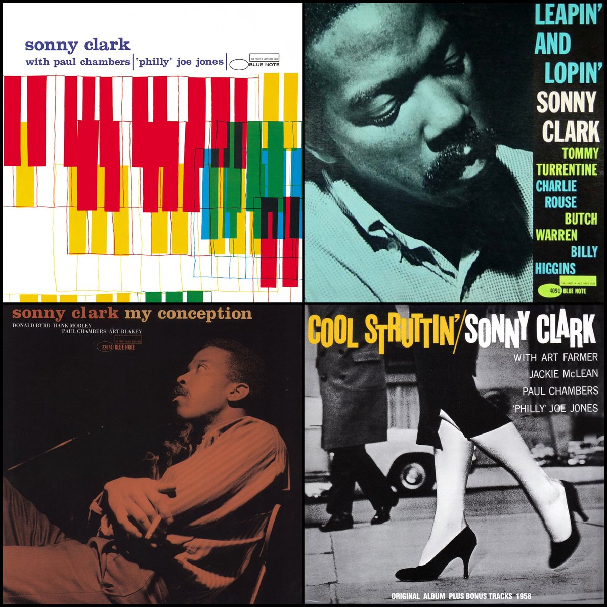 SVG__Collection's tweet image. Happy birthday to Sonny Clark, born on this day in 1931!
A brilliant hard bop pianist, Clark left behind a small but deeply influential body of work, including Cool Struttin’ — a cornerstone of Blue Note Records and a timeless jazz essential.
