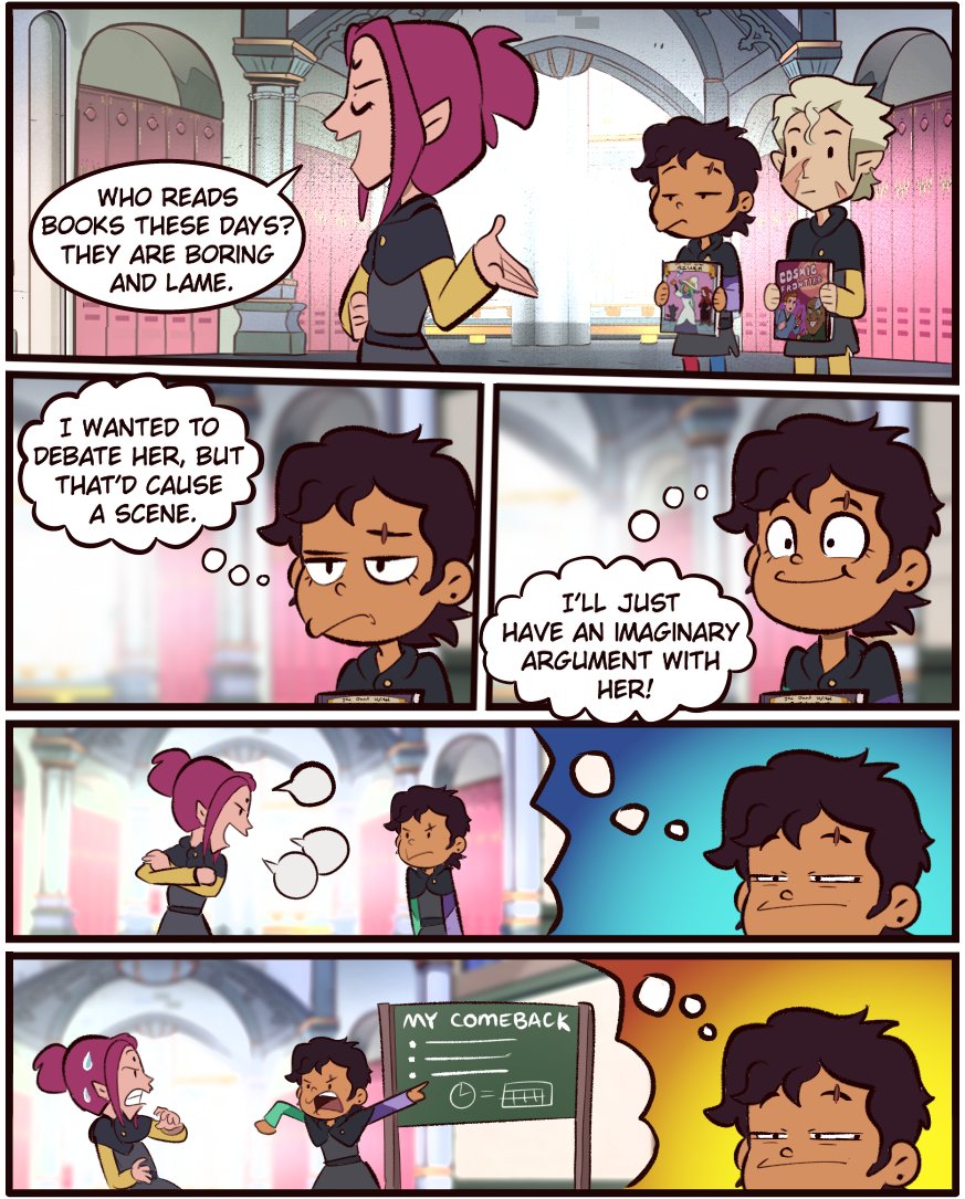 MoringmarkMark's tweet image. Imaginary Debate #TheOwlHouse #toh